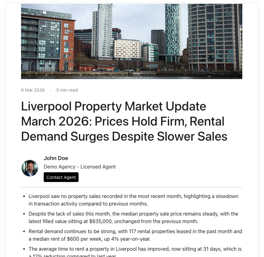 Data-Driven AI News Articles